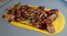 Grilled sweetbreads