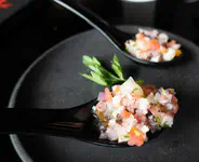 Octopus and fresh salsa