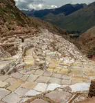 Salt mine evaporation pools