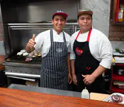 The expert grillers of El Mercado