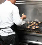 Grilling scallops