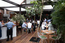 The el mecado dining area