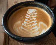 On a latte!