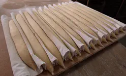 Making baguettes