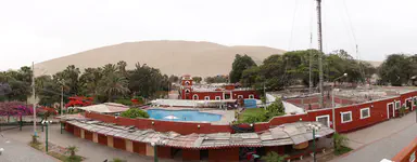 Hotel in an old Hacienda, with dunes