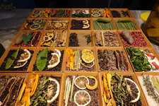 The botanicals used in their distillations.