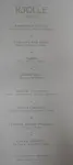 Kjolle Menu