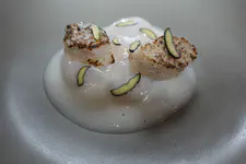 Pacae ("Ice cream bean") and scallops