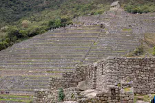 Caretakers hut and terraces