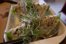 Lettuce wedge salad