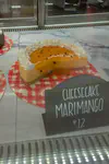 Passionfruit mango cheesecake