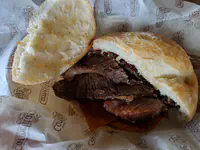Carmelita's roast pork sandwich